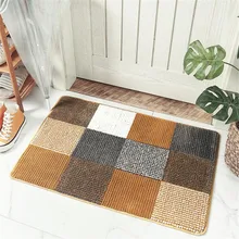 Современный коврик для кухни, Противоскользящий коврик для ванной комнаты, толстый ворсистый домашний коврик, износостойкий напольный коврик, коврик для ванной комнаты, креативные ковры