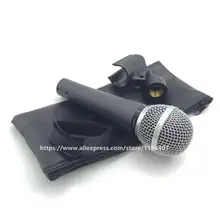 Высокое качество версия SM58 SM58S SM 58 Профессиональный кардиоидный динамический ручной Караоке проводной микрофон Микрофон Микрофонный микрофон