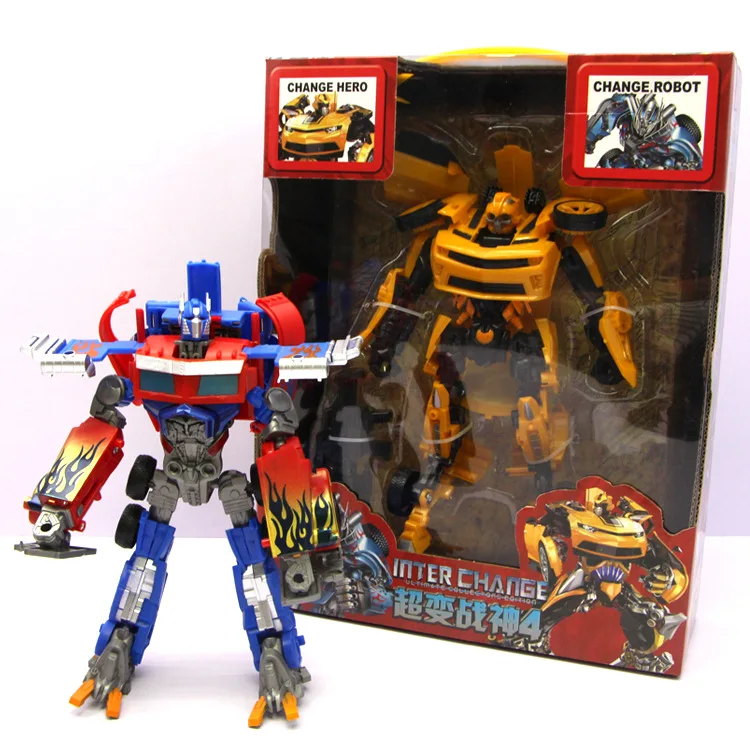 

Hot Sales Dexin Hot Selling 5533-60 Transformation Toy Jingang Robot Bumblebee Giant Ray Transformation