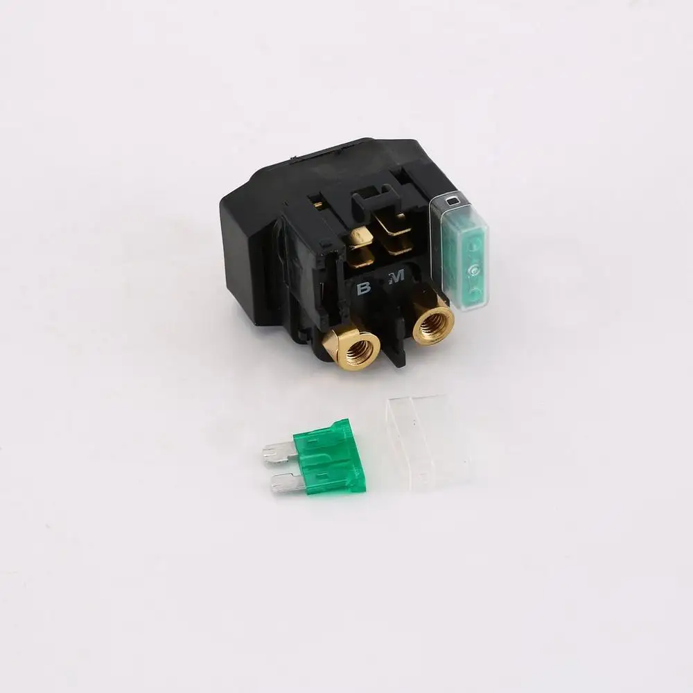New Electrical Starter Relay Solenoid For YAMAHA GRIZZLY 400 YFM400 2007 2008 ATV Square Plug 30A Normal