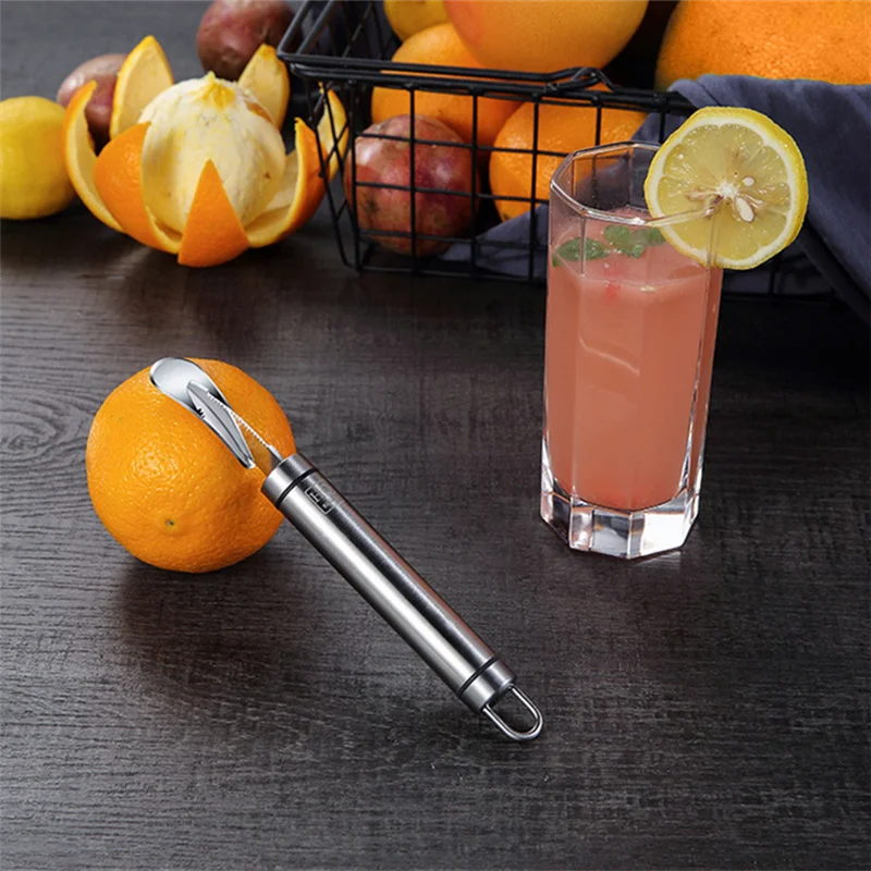 Éplucheur de pamplemousse Orange en acier inoxydable, couteau pratique pour  éplucher les fruits et légumes, fournitures de cuisine - AliExpress