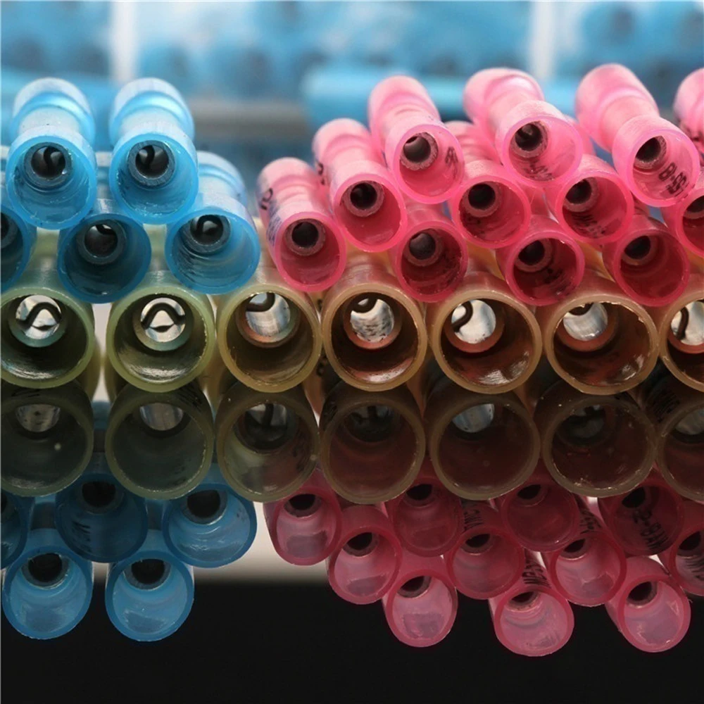 

200pcs 3 Sizes Waterproof Heat Shrink Butt Connector Box Electrical Wire Splice Cable Crimp Terminals Connectors Kit