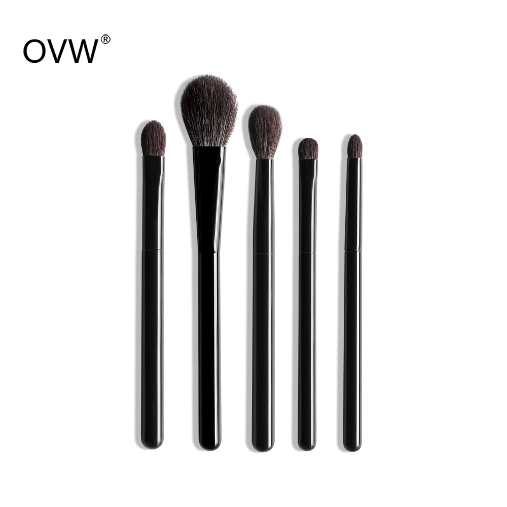 

OVW DLH pinceles de maquillaje de ojos natural hair set kit makeup brush eye shadow shader blenders brochas de maquillaje set