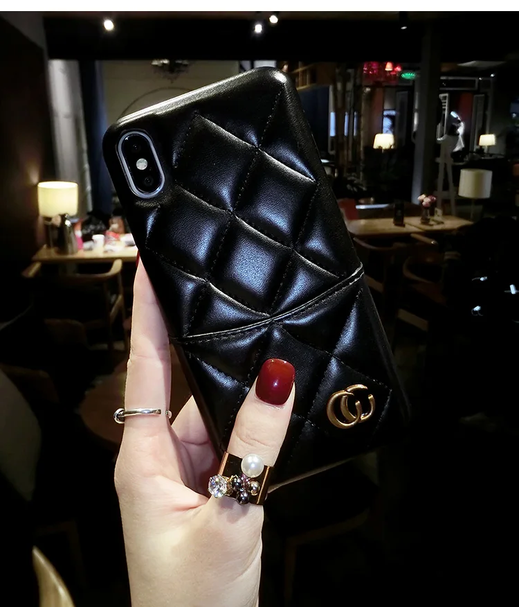 Применимый iPhone X чехол для телефона women's x r Online Celebrity IPhone7plus Star 6 S стиль 8 кожаный держатель для карт X's Cool MAX