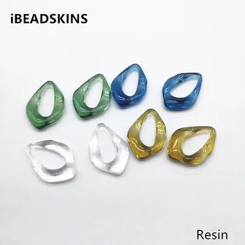

New arrival! 36x25mm 50pcs Resin Drop shape Charm for Earrings Making Necklace Accessories Earrings parts,hand Made Jewelry DIY