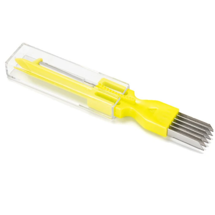 Onion Vegetable Cutter Slicer Multi chopper Sharp Scallion Kitchen knife Shred Tools Slice Cutlery 66CY