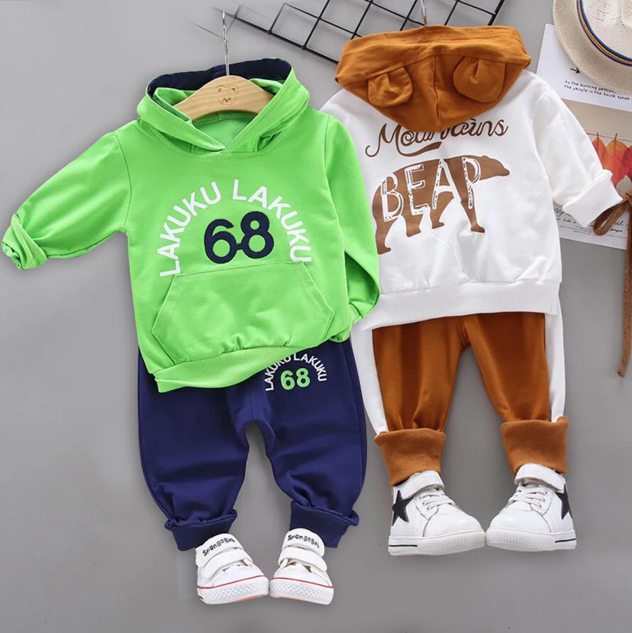 Striped Kids Clothes Baby Boys Clothing Set Toddler Boy Clothing