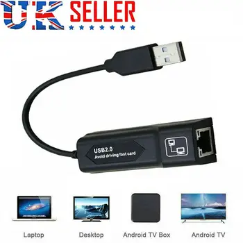 

Buffering Reducing LAN Ethernet Adapter for AMAZON FIRE TV 3 or STICK GEN 2 UK