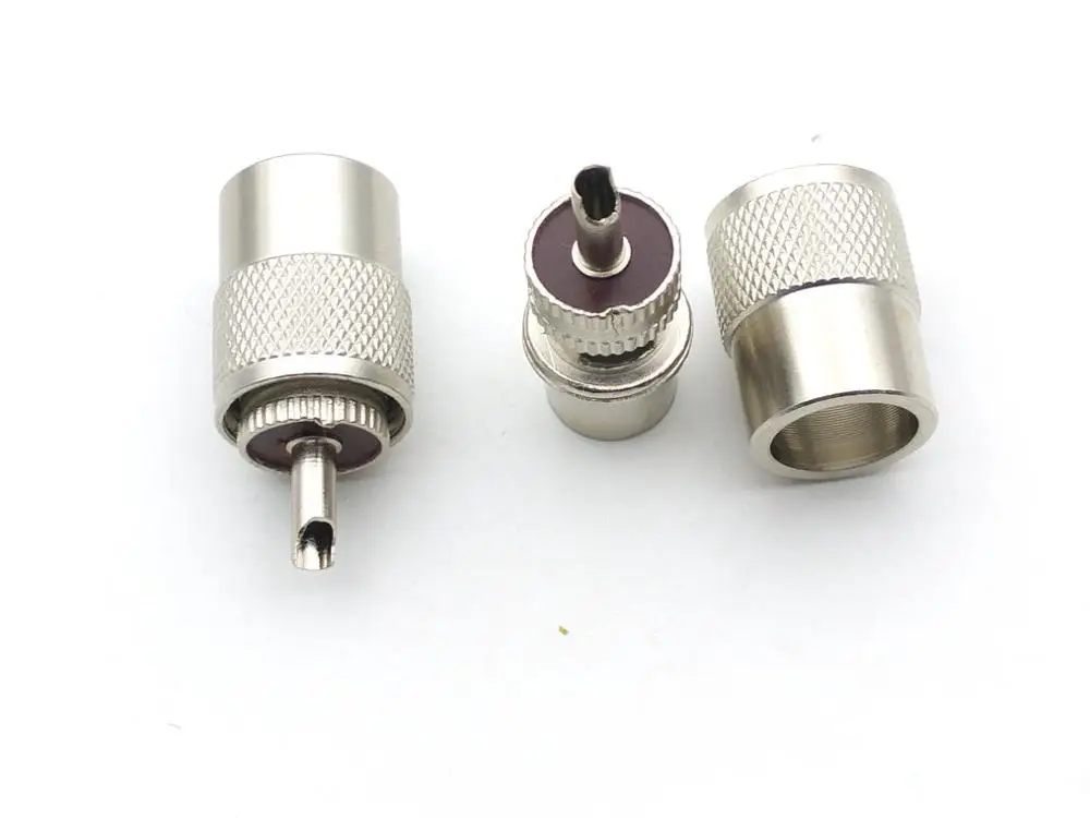 UHF PL 259 Мужской Разъем RF для коаксиального кабеля RG8|plug connector|plug lplug m |