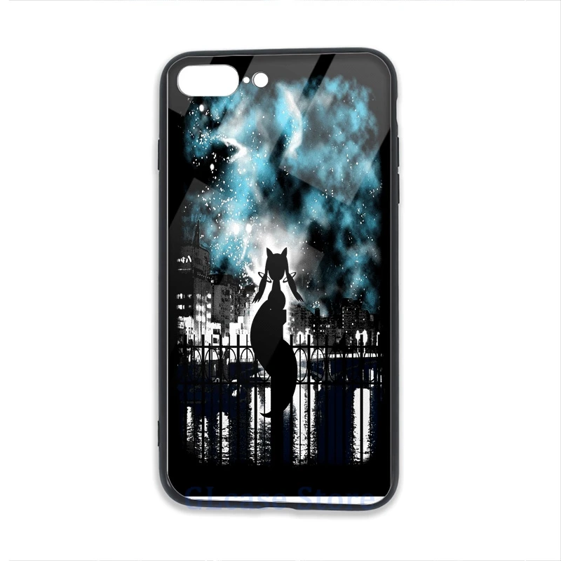 Чехол для телефона Madoka - Kyubey iPhone 12 Pro 11 X XR XS Max 8 7 6 6s Plus 5s мягкая стеклянная задняя