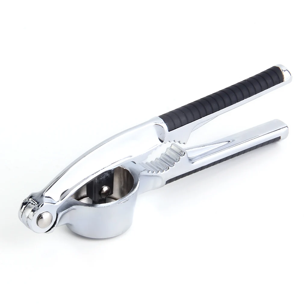 Garlic Press Ginger Crusher Kitchen Tools Peeler Squeezer Nut Cracker Easy Clean