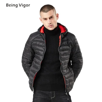 

New Puffer Jacket Warm lining Hooded Men Cotton Padded Quilted Jacket Thick Outerwear Overcoat Outdoor мужская зимняя куртка 3XL