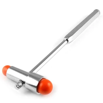 

Multifunction Neurological Reflex Hammer Percussor With Brush Diagnostic Hammer Health Care Relaxation Massage Tool