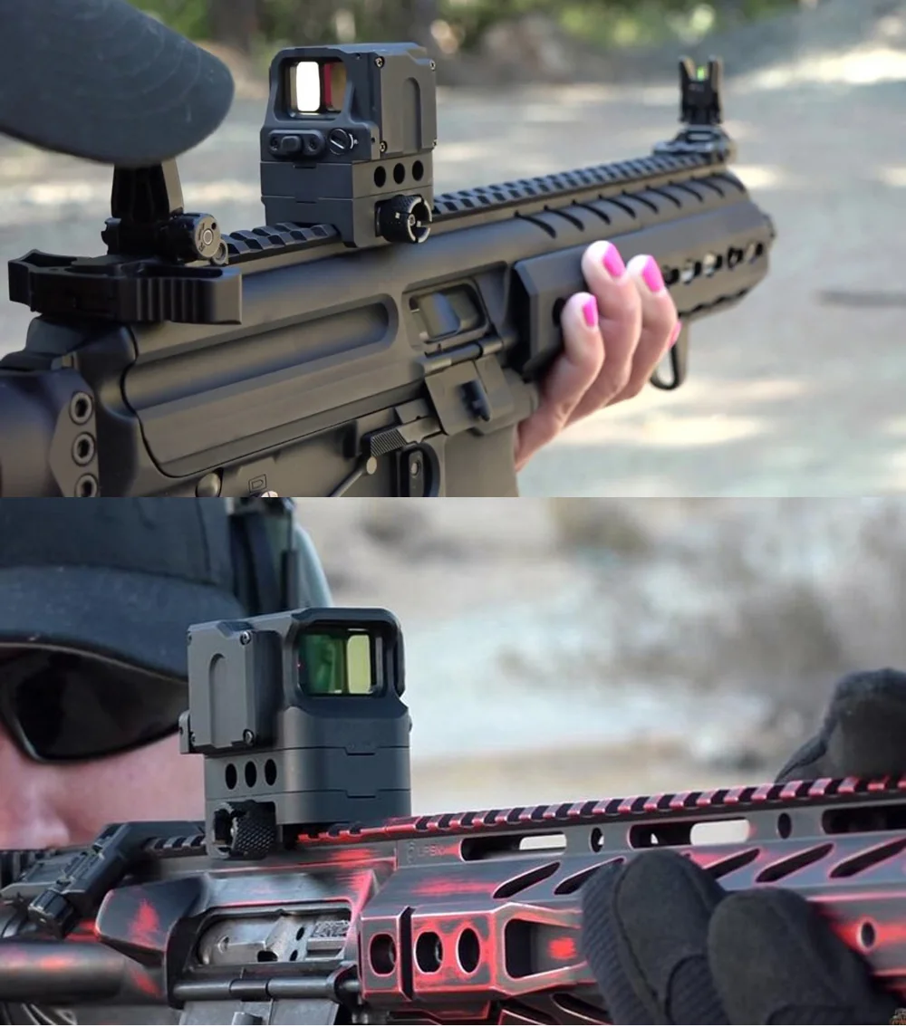 Aim-O тактический прицел FC1 Red Dot Sight 2 MOA Reflex Sight 1x Голографические прицелы Softair телескоп страйкбол охотничья оптика