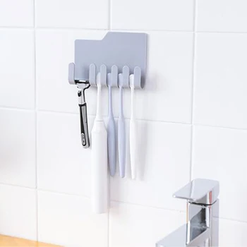 

Toothbrush Shaver Storage Rack Sticky Stand Toothpaste Storage Rack Shaver Dispenser Charging Storage Phone Plug Organizer