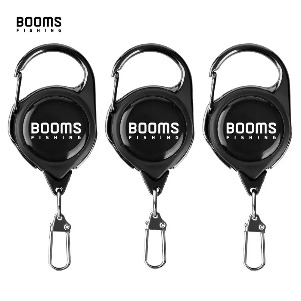 Ретрактор Booms Fishing RG1 для ловли нахлыстом инструменты держатель выдвижной брелок