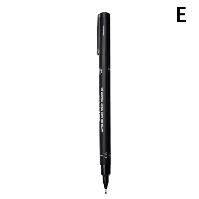 Fineliner Pigma Micron ручка для рисования 01 02 03 05 08 черная тонкая не линейная ручка цветные маркеры искусство аниме прочная комикс ручка B8K6