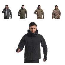 Лидер продаж TAD Мягкий корпус Акула кожи костюм водонепроницаемый охота камуфляж тактический ветрозащитный тренировочный костюм