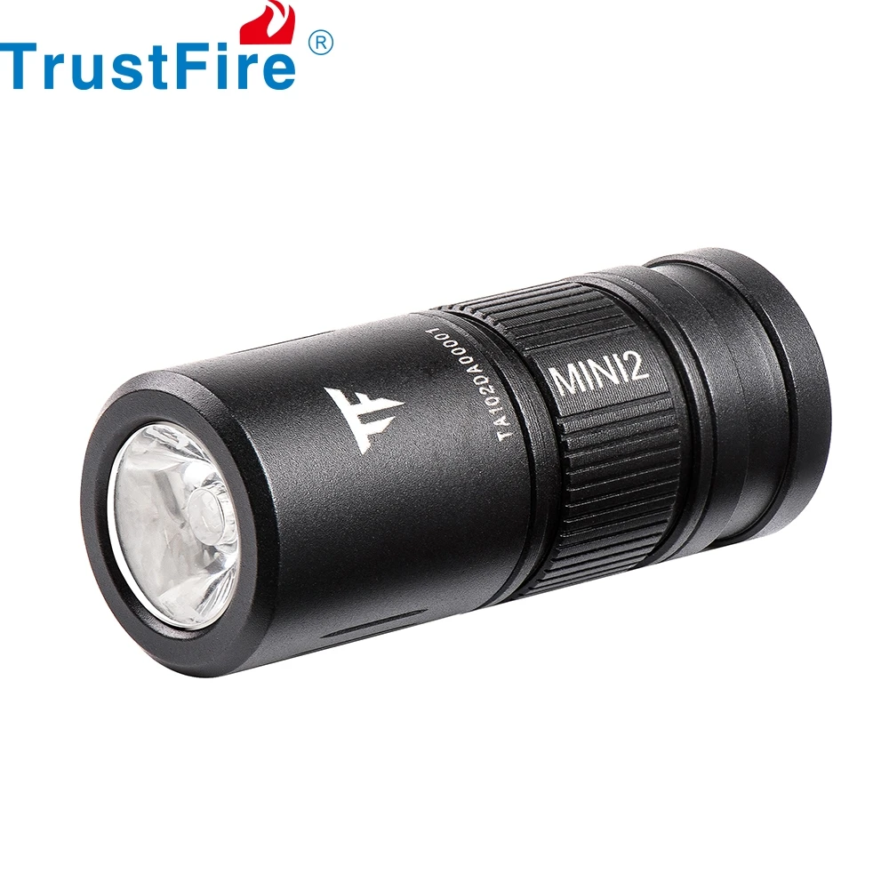 Trustfire Mini2 перезаряжаемый светодиодный мини-светильник Usb Водонепроницаемый IPX8 EDC портативный стильный брелок флэш-светильник s фонарь светильник