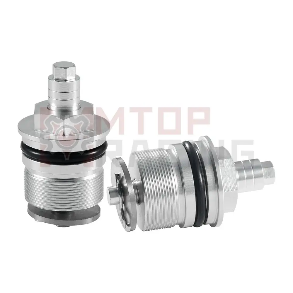 Преднатяжные вилки для Yamaha XJ400 1981 XJ550 1981 1982 1983 45 мм шестигранные регулируемые вилки болты серебро