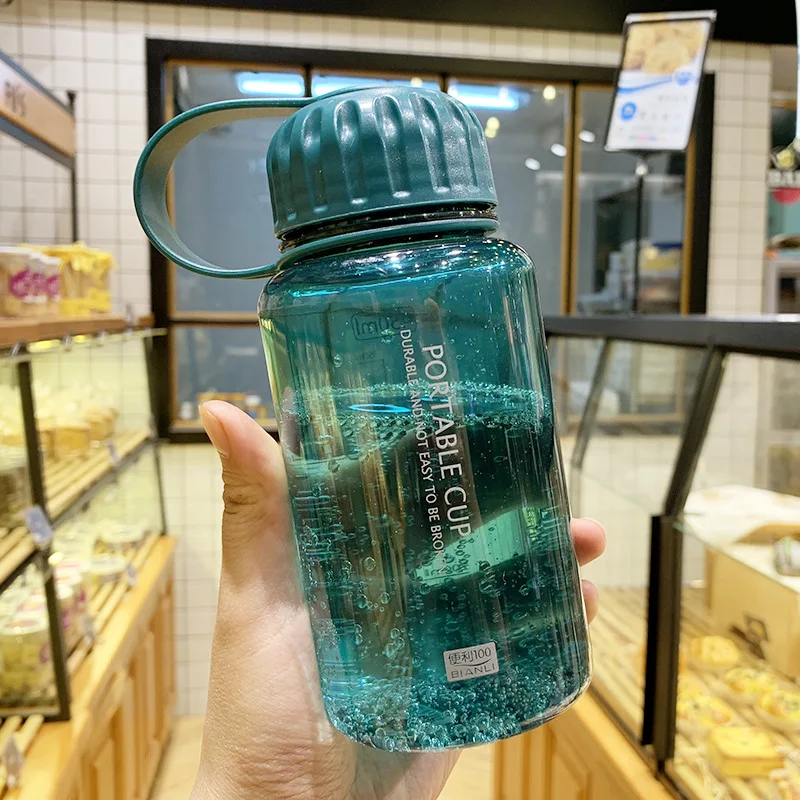 Открытый пеший тур Пластик бутылка для воды спортивная бутылка без добавления бисфенола А 450 мл 550 мл 650 мл Для женщин Для мужчин Lover's шейкер бутылки для воды для Чай