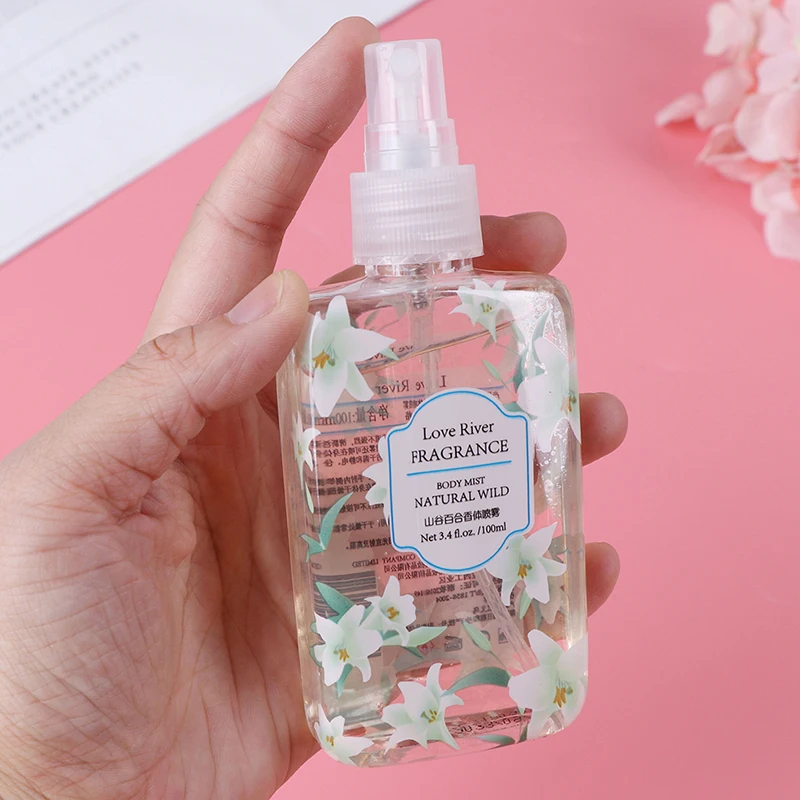 100ml Portable Travel Perfume in Bag Fragrance Body Mist Naturally Wild Fresh Scent Perfume 6 Flavors Fragrance Spray