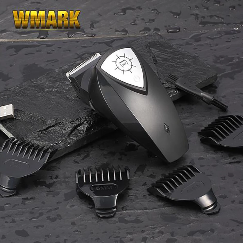 

USB rechargeable hair clipper electric hair clipper cordless razor trimmer men's haircut and hair clipper