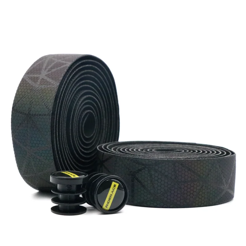 Road Bicycle Handlebar Tape Light Change Reflective Anti-Vibration Racing Wrap EVA PU For Cycling bike handlebar tape