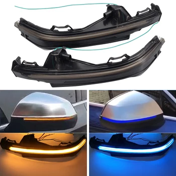 

Side Rear-View Mirror Indicator Light LED Dynamic Turn Signal Blinker For Audi Q5 FY 2018 2019 Q7 4M 2016 2017 2018