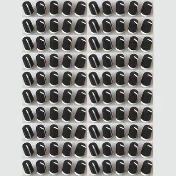 

100PCS Replace Black EQ Rotary Knob For Pioneer DJ MIXER DJM djm-2000 900 850 750 700 800, - DAA1176 DAA1305 BLACK