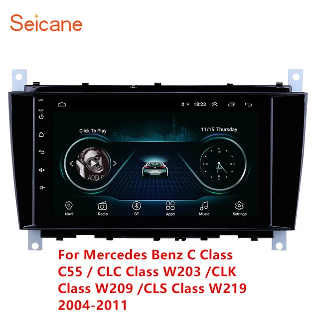 $US $118.80  Android 8.1 GPS Car Multimedia Player for Mercedes Benz C Class C55 / CLC Class W203 /CLK Class W20