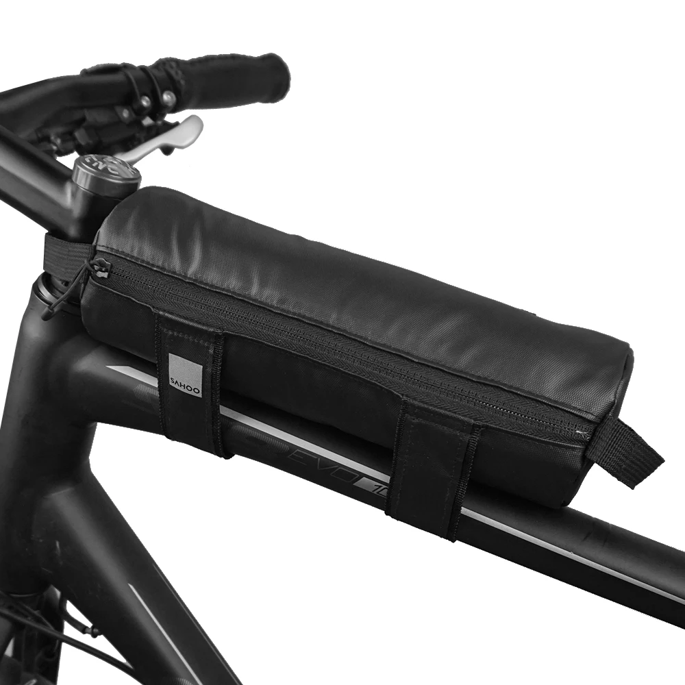 

Mountain Bike Handlebar Bag Cycling Top Tube Bag Bike Bicycle Front Frame Strap-on Storage Bag Cycling Accessories