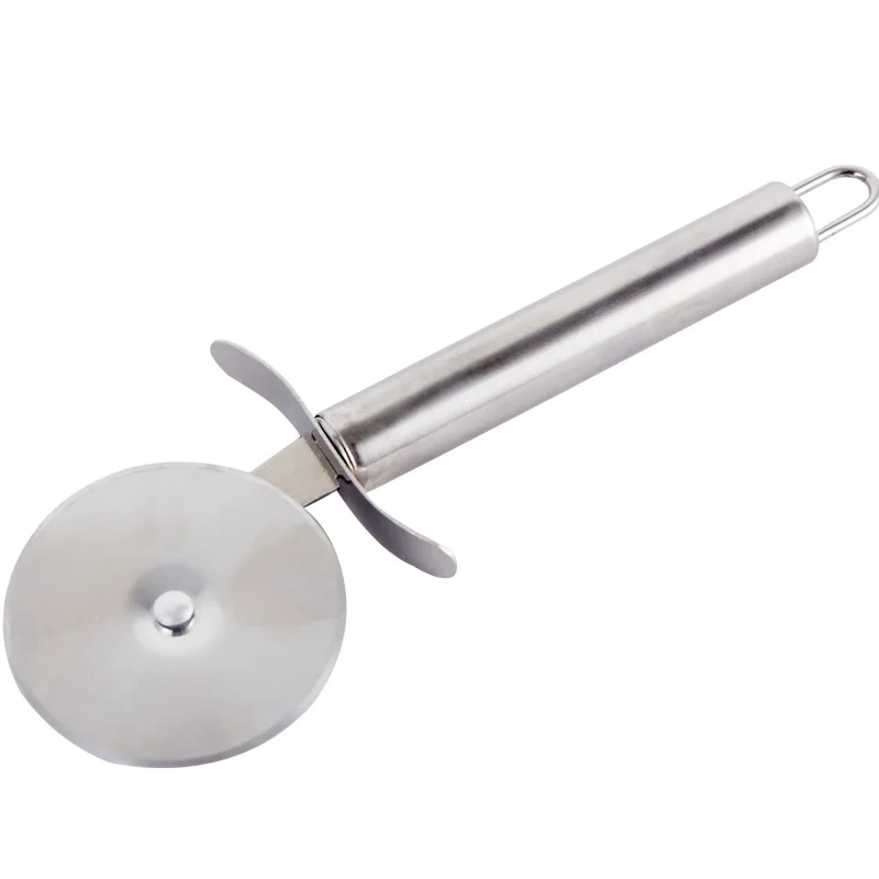 Pizza Cutter Из нержавеющей стали блинница кухонные аксессуары, нож для пиццы колесо инструмент для выпечки ломтик точка паста край прокатки машины - Цвет: Pizza Cutter