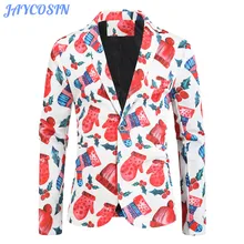 JAYCOSIN, мужская одежда, Рождественский костюм, нарядная одежда, куртки, пальто, зимний модный костюм, мужской приталенный Блейзер Homme 1125