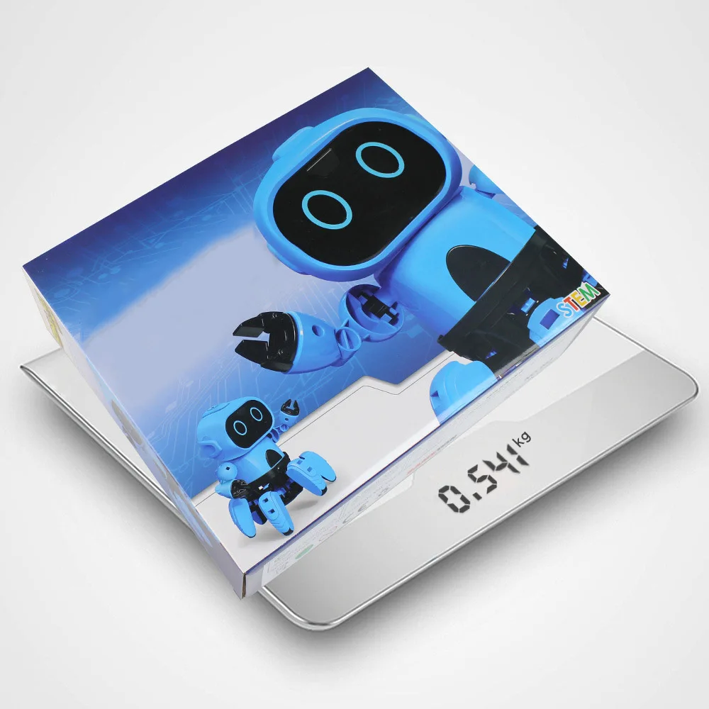 Kids DIY Assembled Infrared Electric Induction Intelligent Smart Robot Educational Body Gesture Model Toy Birthday Gift Present