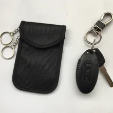 Новые продукты внешней торговли Горячая RFID автомобильный экранированный ключ двойной слой Предотвращение излучения сигнала водонепроницаемый пакет бумажник карты