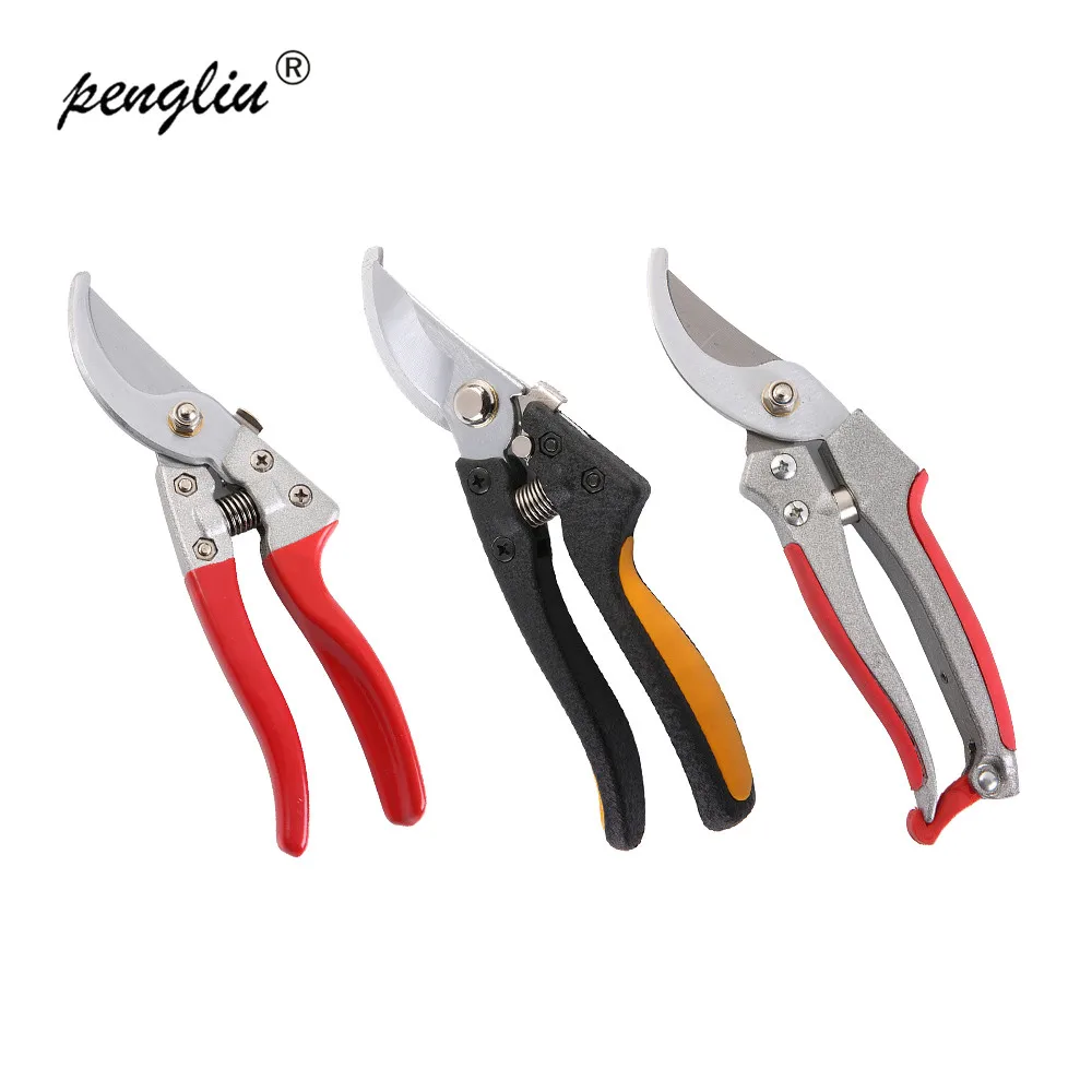 

Anti-slip Gardening Scissor Grafting Pruning Shear Hand Stainless Steel Fruit Tree Cutting Tools Bonsai Pruners Secateurs GT001