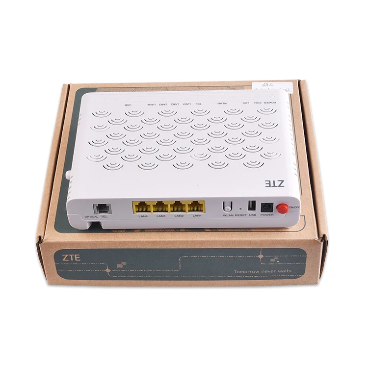 5 шт./лот б/у zte F660 V5.0 onu gpon wifi ont zte GPON ONU