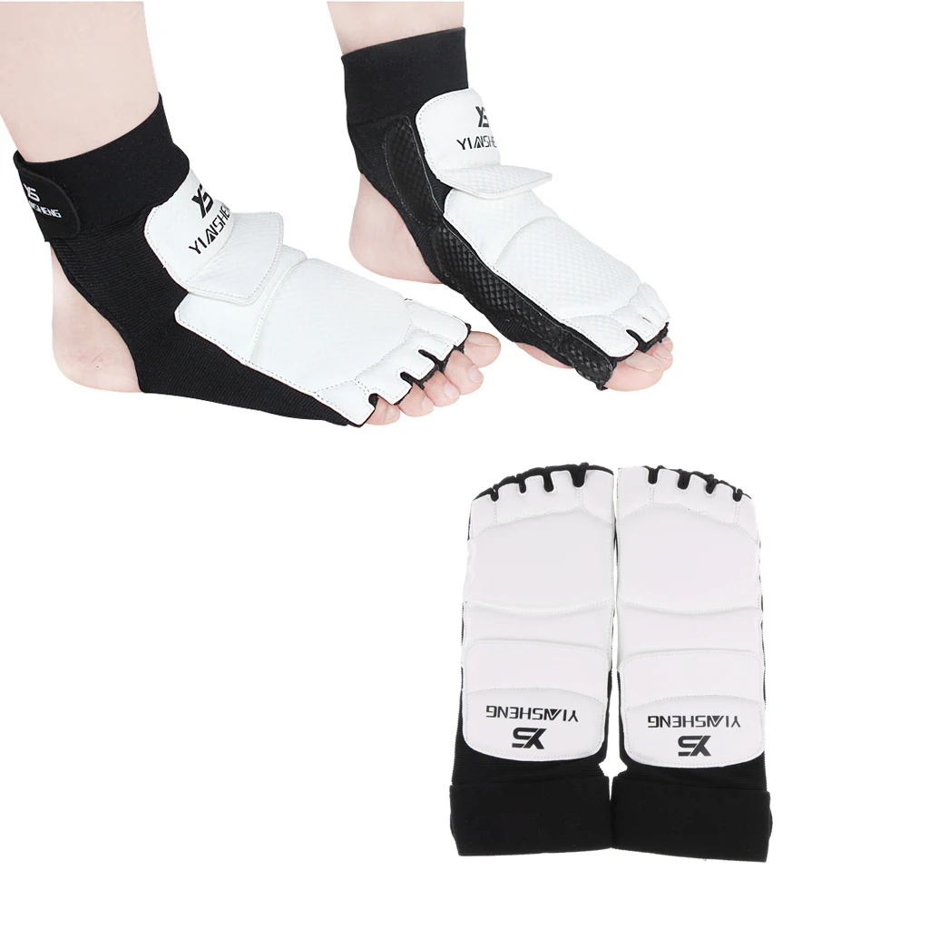 PU Padded Boxing Foot Guards Protector & Chest Guard & Gloves for Punching Bag Sparring Muay Thai