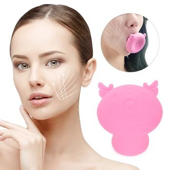 

Portable Face Slimming Tool Cute Face Lift V Shape Exerciser Instrument Skin Firming Facial Thin Shaper Mouth Exercise Tool