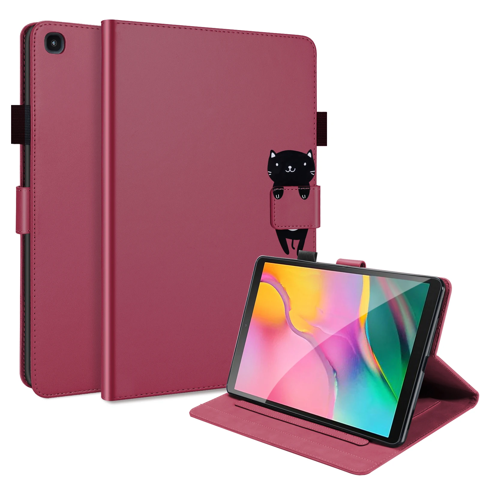 Кожаный чехол книжка для iPad Pro 9 7 дюймов Air 1/2 2017 2018 5 6 8 9th 10 2 11 Mini 1 3 4 5|Чехлы