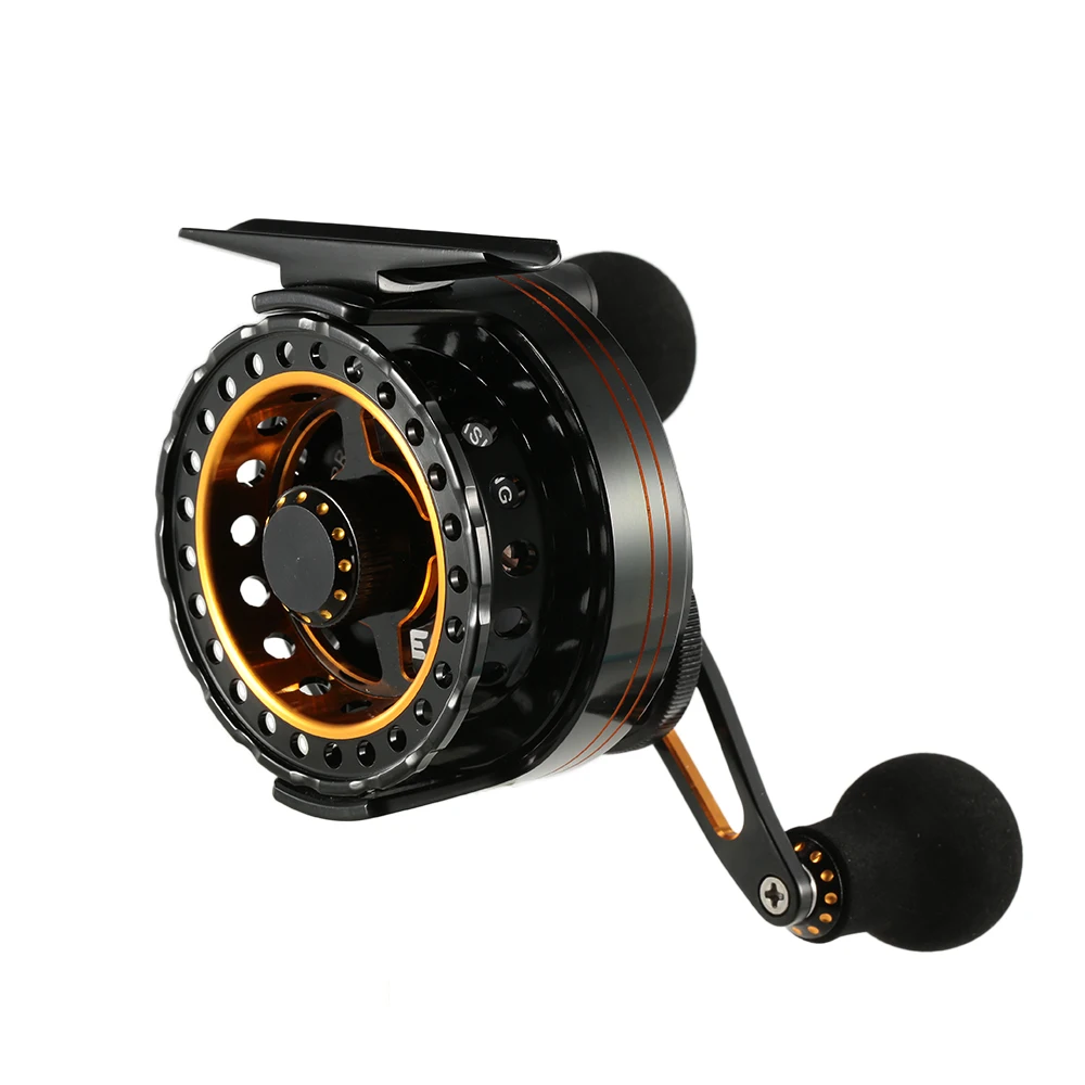 

Super Smooth Sensitive 6+1 Ball Bearing 3.6:1 Gear Ratio Raft Fishing Reel Fly Reel Wheel Right/Left Hand Ice Fishing Reel Star