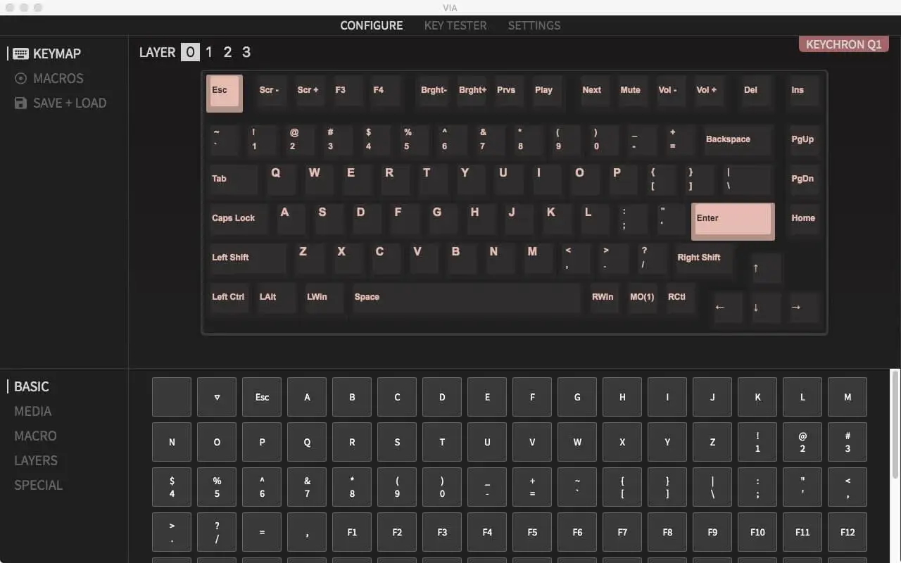 Keychron q1 vs v1