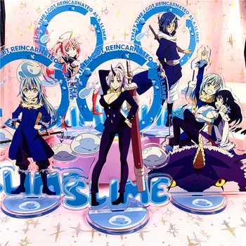 

Anime That Time I Got Reincarnated as a Slime Display Stand Figure Model Plate Holder Acrylic Collection Jewelry Christmas Gift