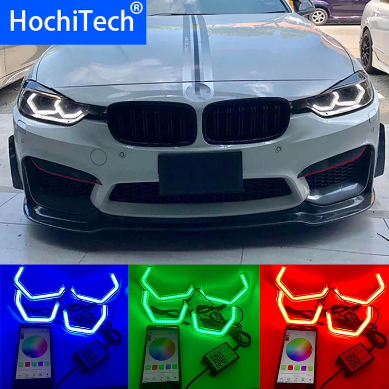 WI FI с несколькими цветами RGB Цвет M4 знаковые Стиль светодиодный хрустальный Ангел