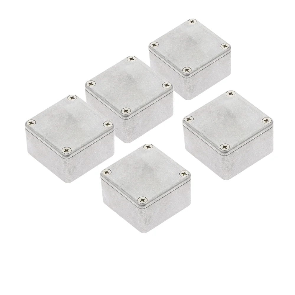 

5 шт., серебристый алюминиевый чехол 50,5x50,5x31 мм