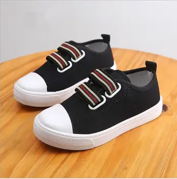 

Autumn Children Shoes Girls Casual Canvas Shoes Fashion Candy Color Baby Comfortable Loafers Kids Shoes boys Sneakers