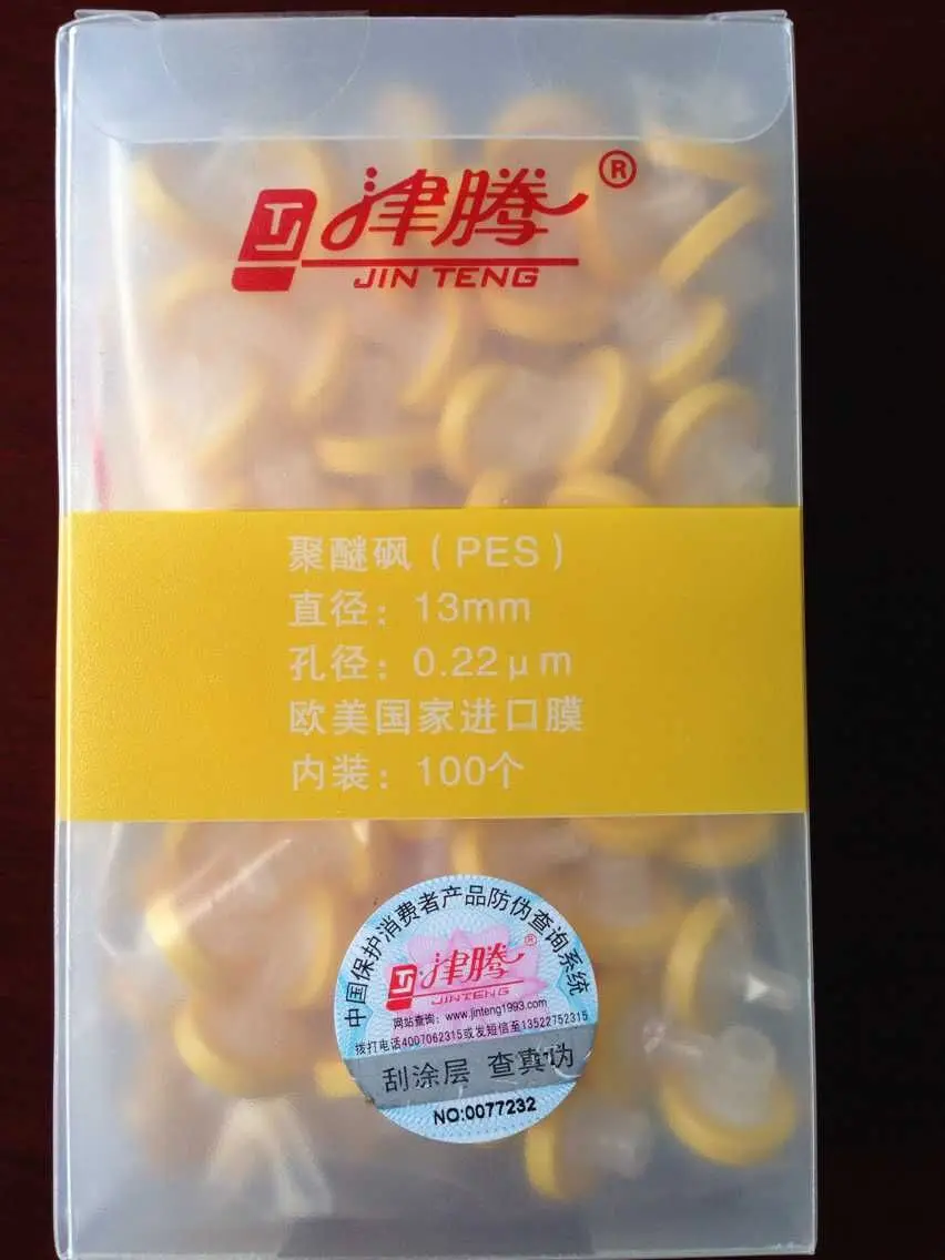 

Игольчатый фильтр для Jinteng, головка фильтра для органической воды, 13 мм * 100 мкм, шт./упак.