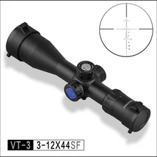 Discovery optical rifle scope VT-3 3-12X44 SF compact Airgun Hunting Rifle Scope Optic Shooting Riflescope WithTactical cross