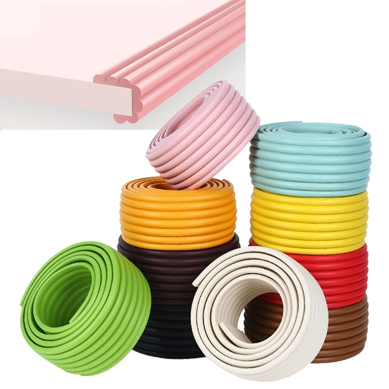 2m Bayi Keselamatan Bumper Strip Perlindungan Dari Anak Diy Sudut Pelindung Aman Meja Meja Furniture Edge Guard Perlindungan Busa Tepi Sudut Penjaga Aliexpress